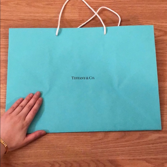 Tiffany median/large paper shopping bag - Picture 1 of 7